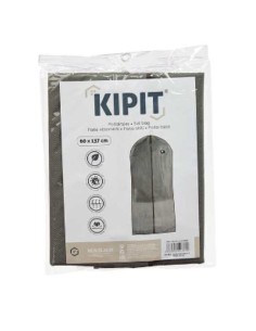 Porte-habits Kipit 42387 Gris Polyester polypropylène 60 x 137 cm (24 Unités) 2