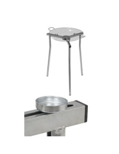 Trépied pour cuisson des paellas Réglable 4 Unités