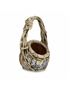 Figure décorative de jardin Ibergarden ZD19018 Polyrésine Vase 25,5 x 44 x 27,5 cm (2 Unités) 2