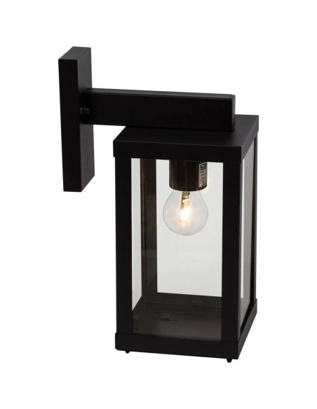 Applique Murale Brilliant Gaia Extérieur Noir Métal 60 W E27