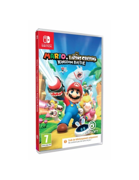 Jeu vidéo pour Switch Ubisoft Mario + Raving Rabbids Kingdom Battle Code de téléchargement