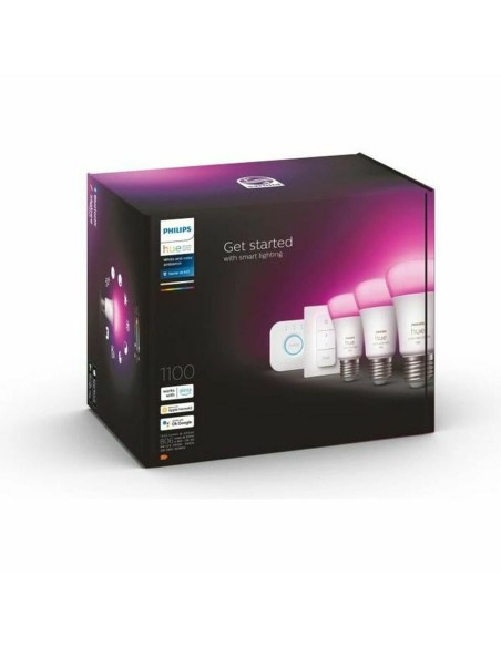 Lampe LED Philips Kit de inicio E27 Blanc F 9 W E27 806 lm (6500 K)