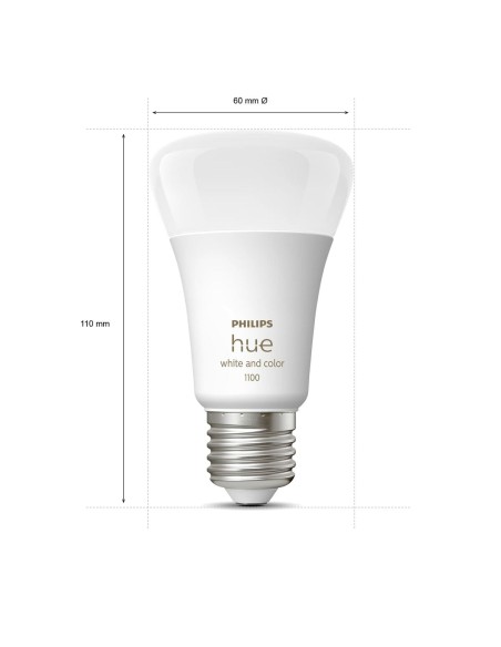 Lampe LED Philips Kit de inicio E27 Blanc F 9 W E27 806 lm (6500 K)