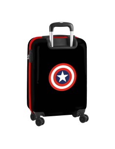 Valise cabine Capitán América Noir 20'' 34,5 x 55 x 20 cm 2