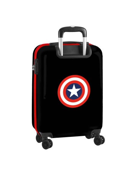 Valise cabine Capitán América Noir 20'' 34,5 x 55 x 20 cm