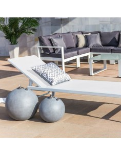 Boule Lumineuse pour Extérieur Kiel Gris 30 x 30 x 35 cm