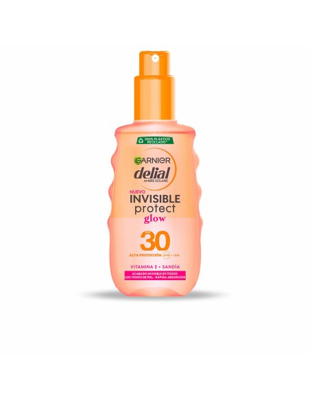 Spray Protecteur Solaire Garnier Invisible Protect Glow Spf 30 150 ml