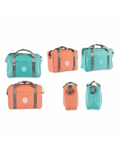 Sac de Voyage Berilo 210824195-1 Vert 14 x 34 x 44 cm (12 Unités) 2