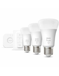 Lampe LED Philips Starter Kit E27 9,5 W Blanc F (3 Unités)