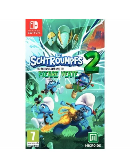 Jeu vidéo pour Switch Microids The Smurfs 2 - The Prisoner of the Green Stone (FR)