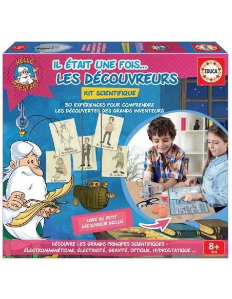 Jeu de société Educa kit experiences once upon a time ... the discovere (FR)