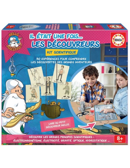 Jeu de société Educa kit experiences once upon a time ... the discovere (FR)