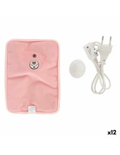 Sac d'Eau Chaude Électrique Mains Rose Plastique 380 W Velours (12 Unités)