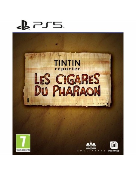 Jeu vidéo PlayStation 5 Microids Tintin Reporter: Les Cigares du Pharaon (FR)