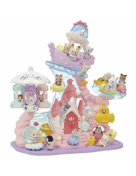 Ensemble de jouets Sylvanian Families Babie Mermaid Castle Plastique