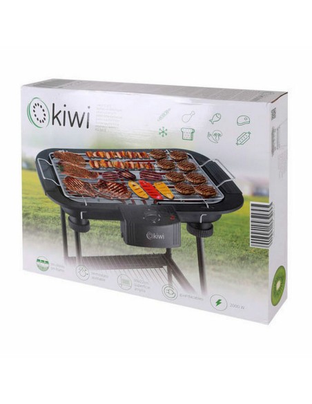 Barbecue Électrique Kiwi 2000 W 3 Unités
