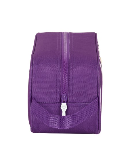 Range-Chaussures de Voyage Real Valladolid C.F. Blanc Violet 34 x 15 x 14 cm