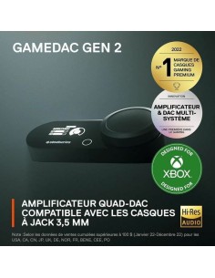 Amplificateur SteelSeries Noir 2