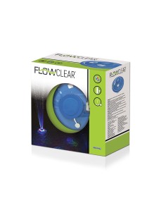 Bestway Lumière Led Flottante Multicolore D18,5 cm Piscine et Jardin 58493 2