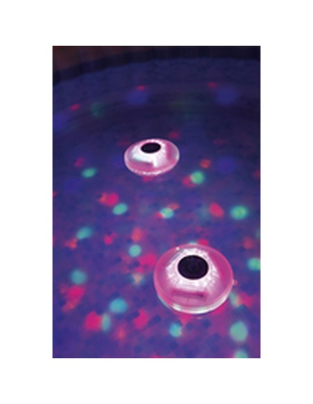 Lumière Solaire Flottante pour Piscine Bestway Ø 14 cm (1 Unité)
