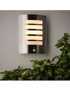 Applique Murale Brilliant Todd Argenté Métal 60 W E27 2