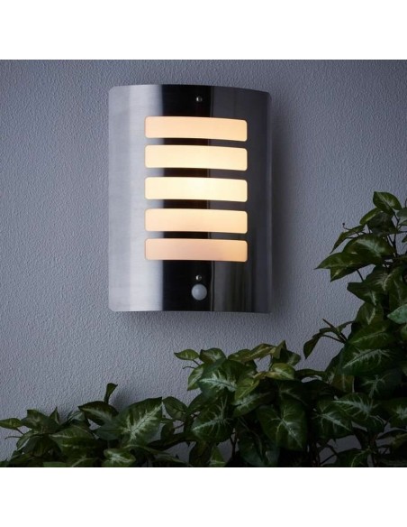 Applique Murale Brilliant Todd Argenté Métal 60 W E27