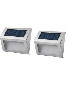 Lampe Lumisky 2X Wally W8 Blanc Acier 1 W (2 Unités)