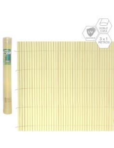 Palissade de Jardin Beige PVC 1 x 300 x 100 cm