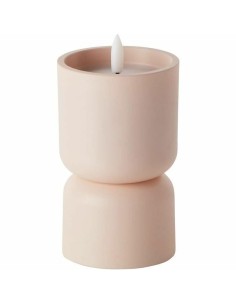 Bougie LED Brilliant Beige 3 W 15 x 8 cm Plastique