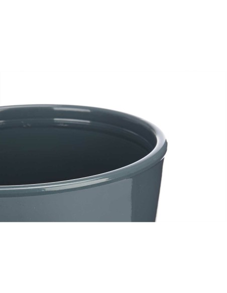 Set de pots Ibergarden LINCE-22-28-A Anthracite Argile Ø 22 cm Ø 28 cm 2 Pièces