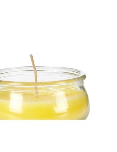 Bougie Ibergarden HL-G60CIT Jaune verre Cire 7,7 x 4 x 7,7 cm (24 Unités) 2