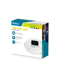 Bestway Lumière Solaire Flottante D18 cm Piscine et Jardin 58111 2