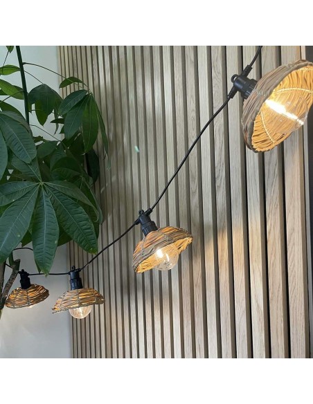 Guirlande lumineuse LED Lumisky Beige