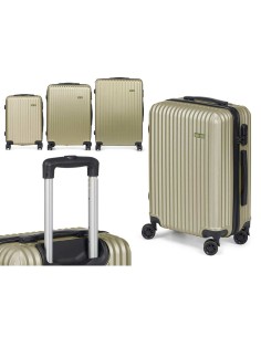 Jeu de valises Vert Rayures 3 Pièces 2