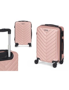 Valise cabine HT-025-R Rose 55 x 35 x 20 cm 2