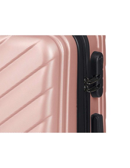Valise cabine HT-025-R Rose 55 x 35 x 20 cm