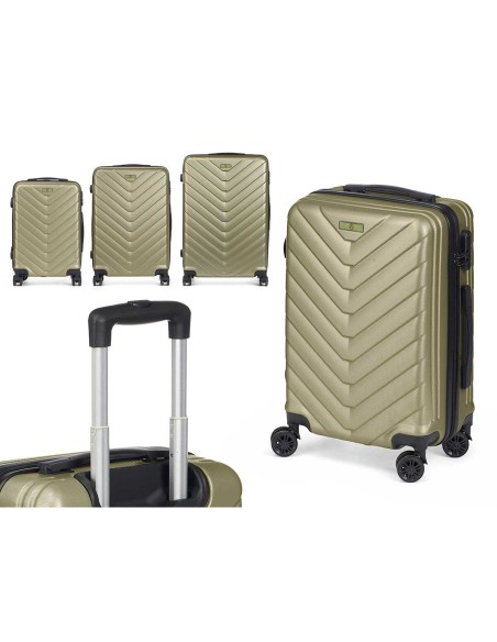 Jeu de valises Vert 3 Pièces