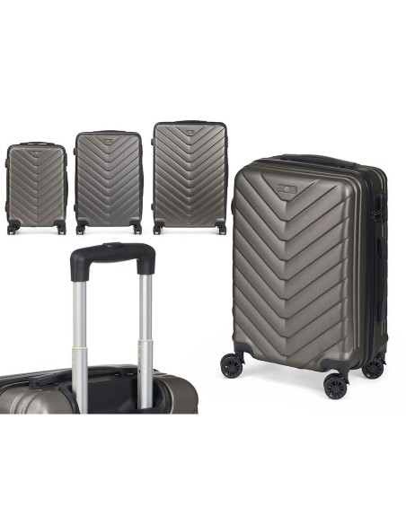 Jeu de valises Gris foncé 3 Pièces