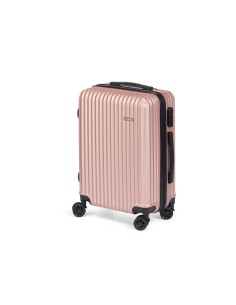 Valise cabine HT-017-R Rose 55 x 35 x 20 cm Rayures