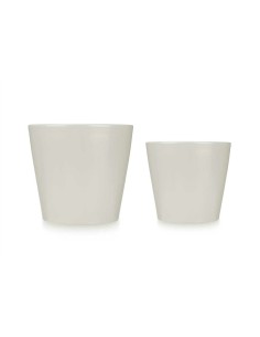 Set de pots Ibergarden LINCE-22-28-G Gris Argile Ø 22 cm Ø 28 cm 2 Pièces 2