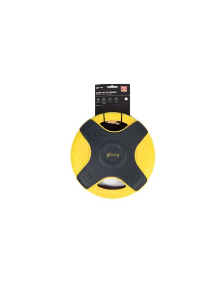 Frisbee Gloria Jaune TPR 25 cm