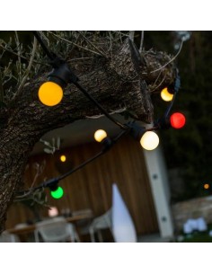 Guirlande lumineuse LED Lumisky Globes Party 5,7 m 10 2