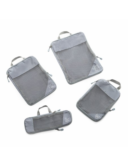 Sacs de Rangement à Compression pour Valises Compakube InnovaGoods 4 Pièces