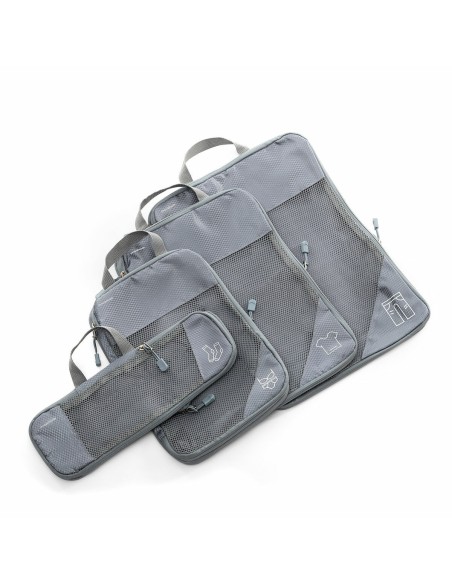 Sacs de Rangement à Compression pour Valises Compakube InnovaGoods 4 Pièces