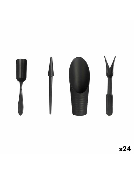 Set d'outils Ibergarden KDS0102102 Anthracite polypropylène Jardin (24 Unités)