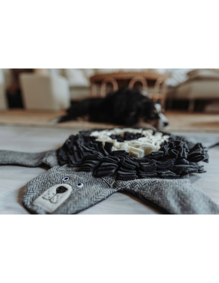 Jouet pour chien en peluche Hunter Gris 100 % Recyclado