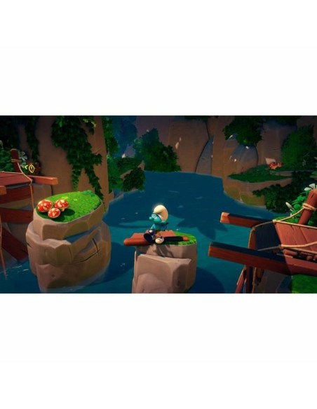 Jeu vidéo pour Switch Microids 3 in 1: Marsupilami + Les Sisters + The Smurfs: Village Party (FR)