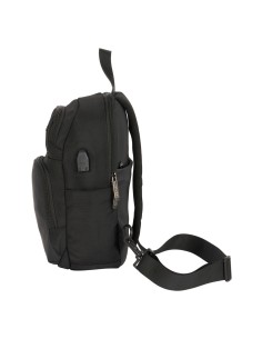 Sac à dos Safta Black Noir 18 x 34 x 12 cm