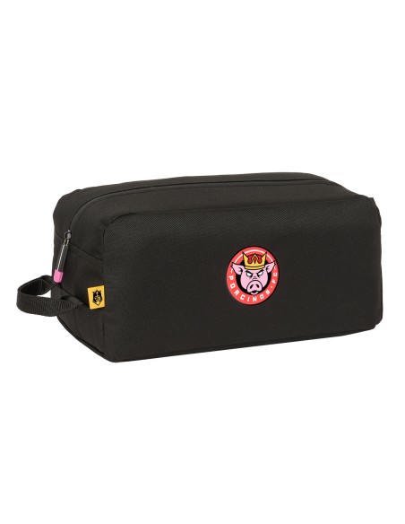 Range-Chaussures de Voyage Kings League Porcinos Noir 34 x 15 x 18 cm
