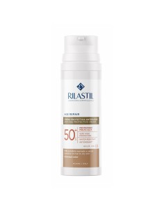 Crème Solaire Avec Couleur Rilastil Age Repair SPF 50+ 50 ml Anti-âge